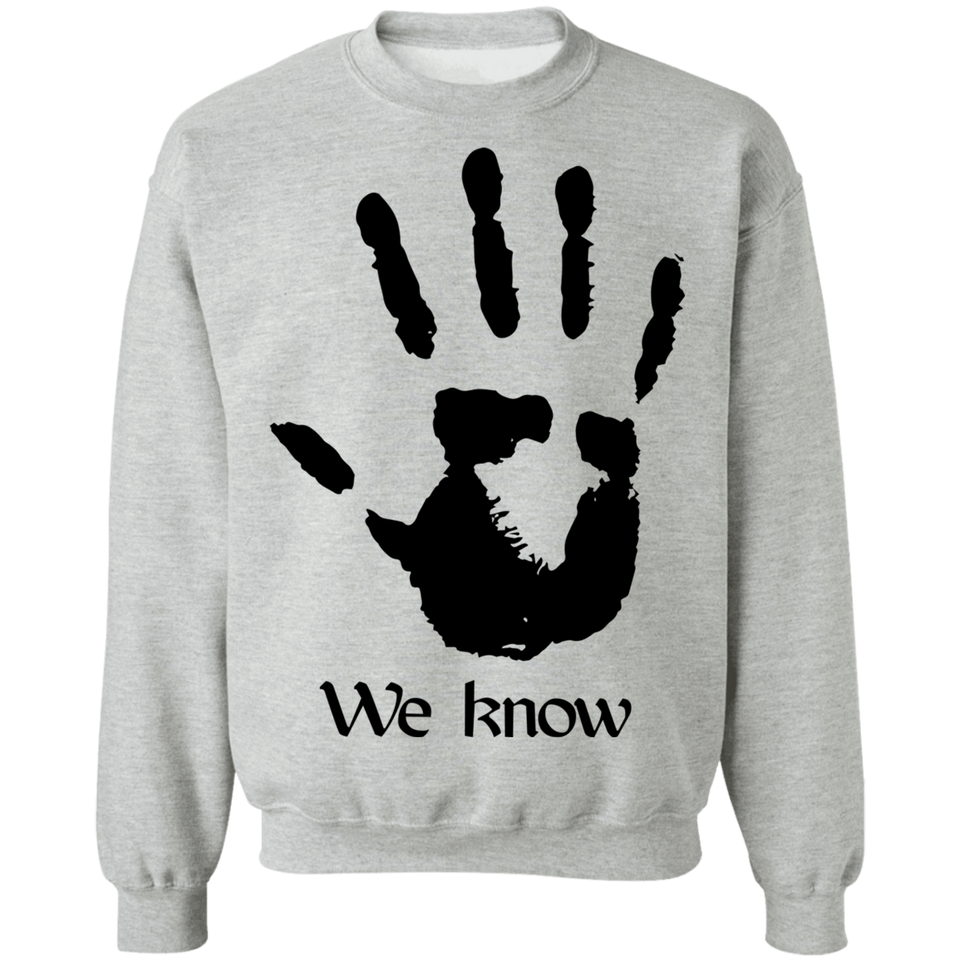 Dark Brotherhood We Know 3 Light Sweatshirt