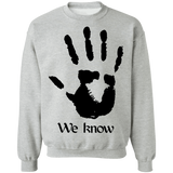 Dark Brotherhood We Know 3 Light Sweatshirt Dark Brotherhood We Know 3 Light Sweatshirt