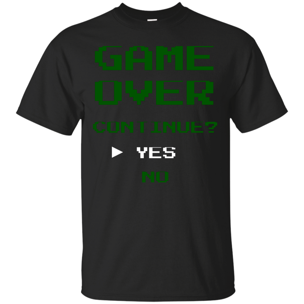 Game Over Continue Video Gaming Shirt