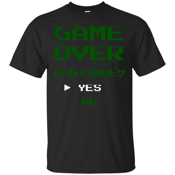 Game Over Continue Video Gaming Shirt