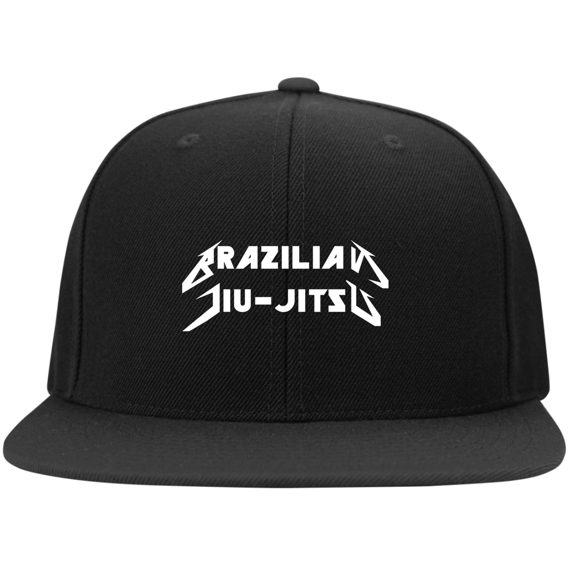 Brazilian Jiu Jitsu Metal BJJ Snapback Hat Secondary image