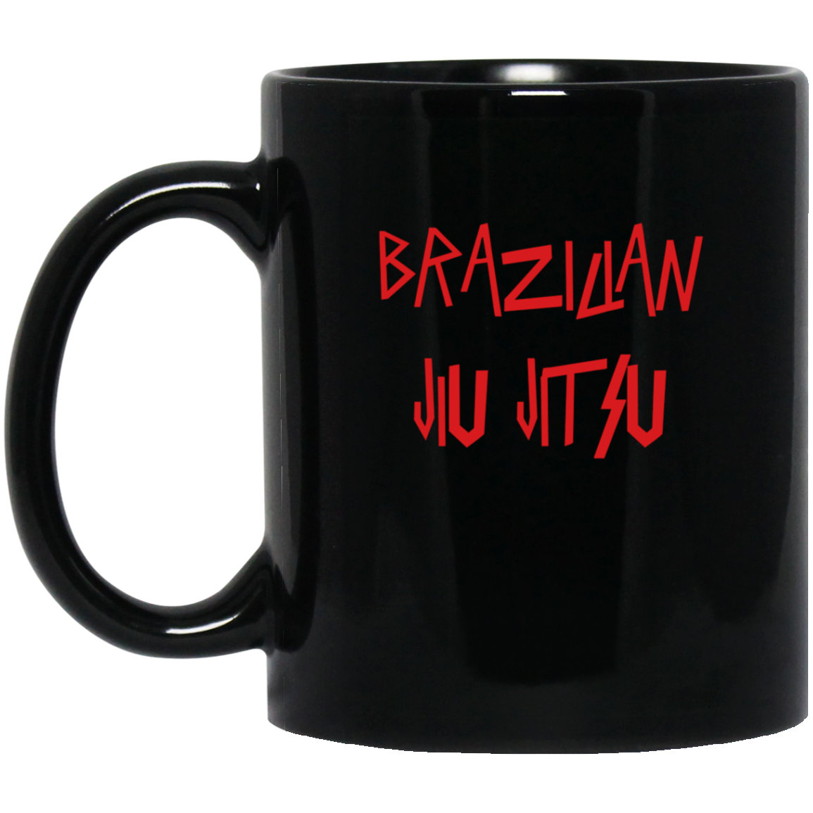 Brazilian Jiu Jitsu Slay BJJ 11 oz. Black Mug Secondary image