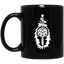 Paladin Dragon Fantasy RPG Dice Mug | Dungeon Master Mug | Tabletop RPG | Tabletop Games | RPG Mug | Role Playing Game Mug 11 oz. Black Mug