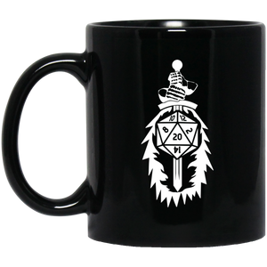 Paladin Dragon Fantasy RPG Dice Mug | Dungeon Master Mug | Tabletop RPG | Tabletop Games | RPG Mug | Role Playing Game Mug 11 oz. Black Mug Paladin Dragon Fantasy RPG Dice Mug | Dungeon Master Mug | Tabletop RPG | Tabletop Games | RPG Mug | Role Playing Game Mug 11 oz. Black Mug