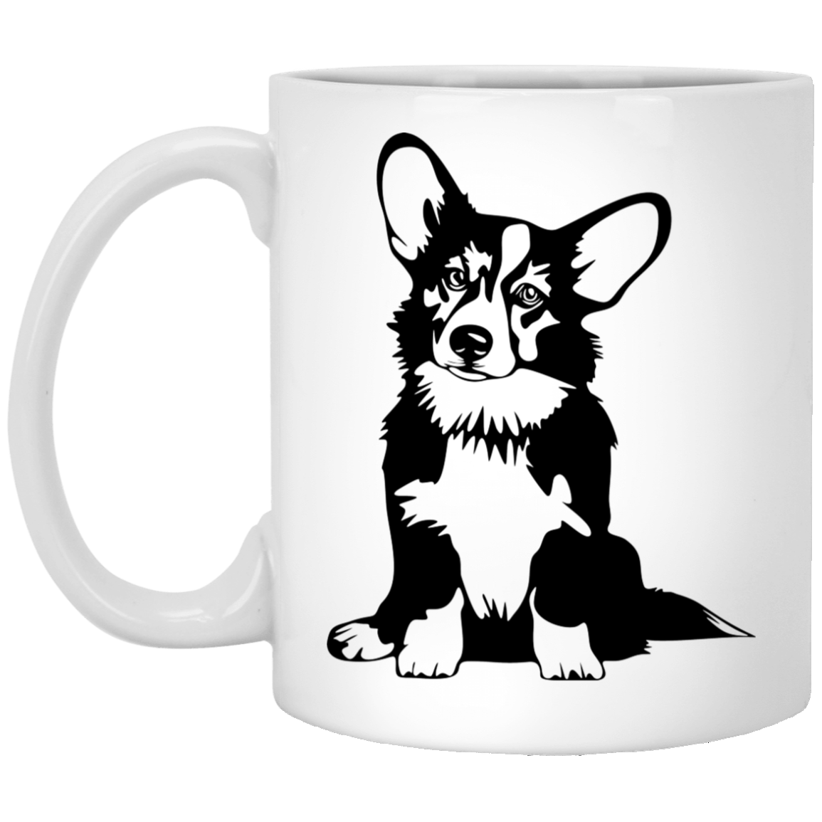 Corgi Mug | Welsh Corgi Gifts | Corgi 11 oz. White Mug