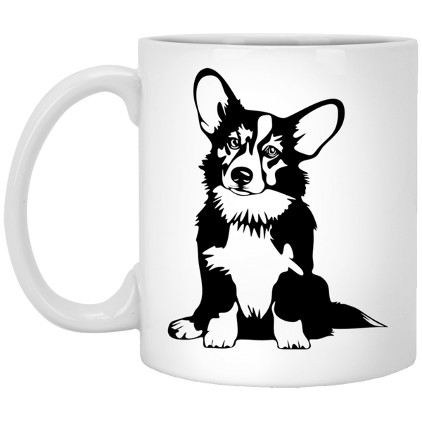 Corgi Mug | Welsh Corgi Gifts | Corgi 11 oz. White Mug