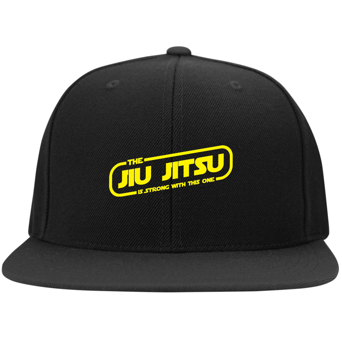 The Jiu Jitsu Is Strong With This One BJJ Brazilian Jiu Jitsu Snapback Hat Secondary image