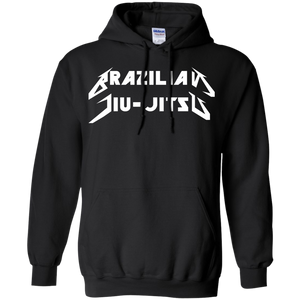 Brazilian Jiu Jitsu Metal BJJ Pullover Hoodie 8 oz. Brazilian Jiu-Jitsu BJJ Brazilian Jiu Jitsu Hoodie