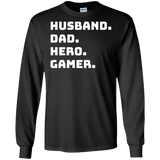 Husband Dad Hero Gamer - Video Gaming Shirt Husband Dad Hero Gamer - Video Gaming Shirt