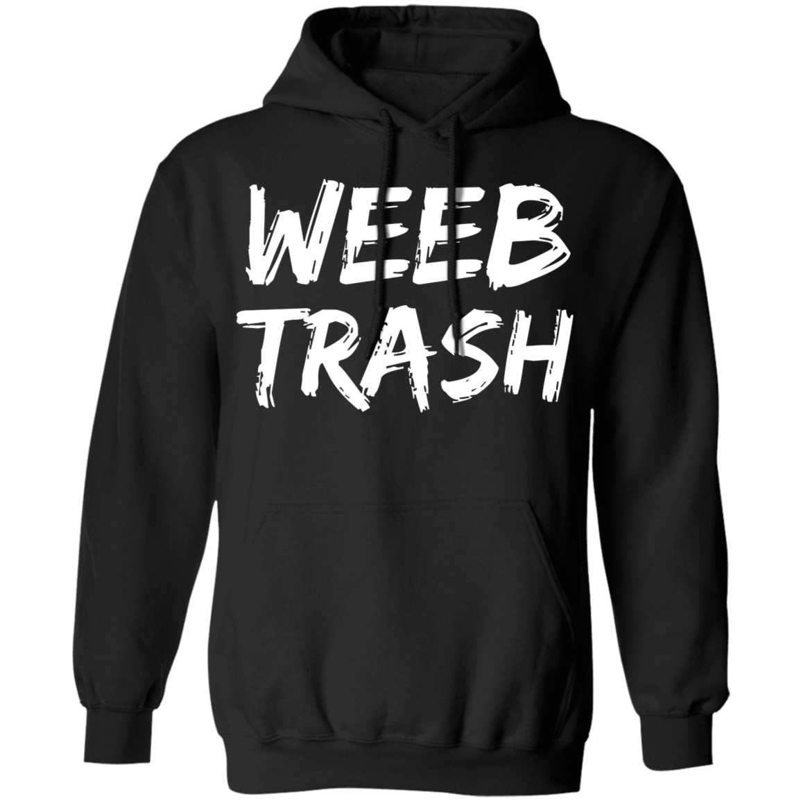 Weeb Trash Anime Hoodie Secondary image