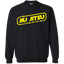 The Jiu Jitsu Is Strong With This One BJJ Brazilian Jiu Jitsu Crewneck Pullover Sweatshirt  8 oz.
