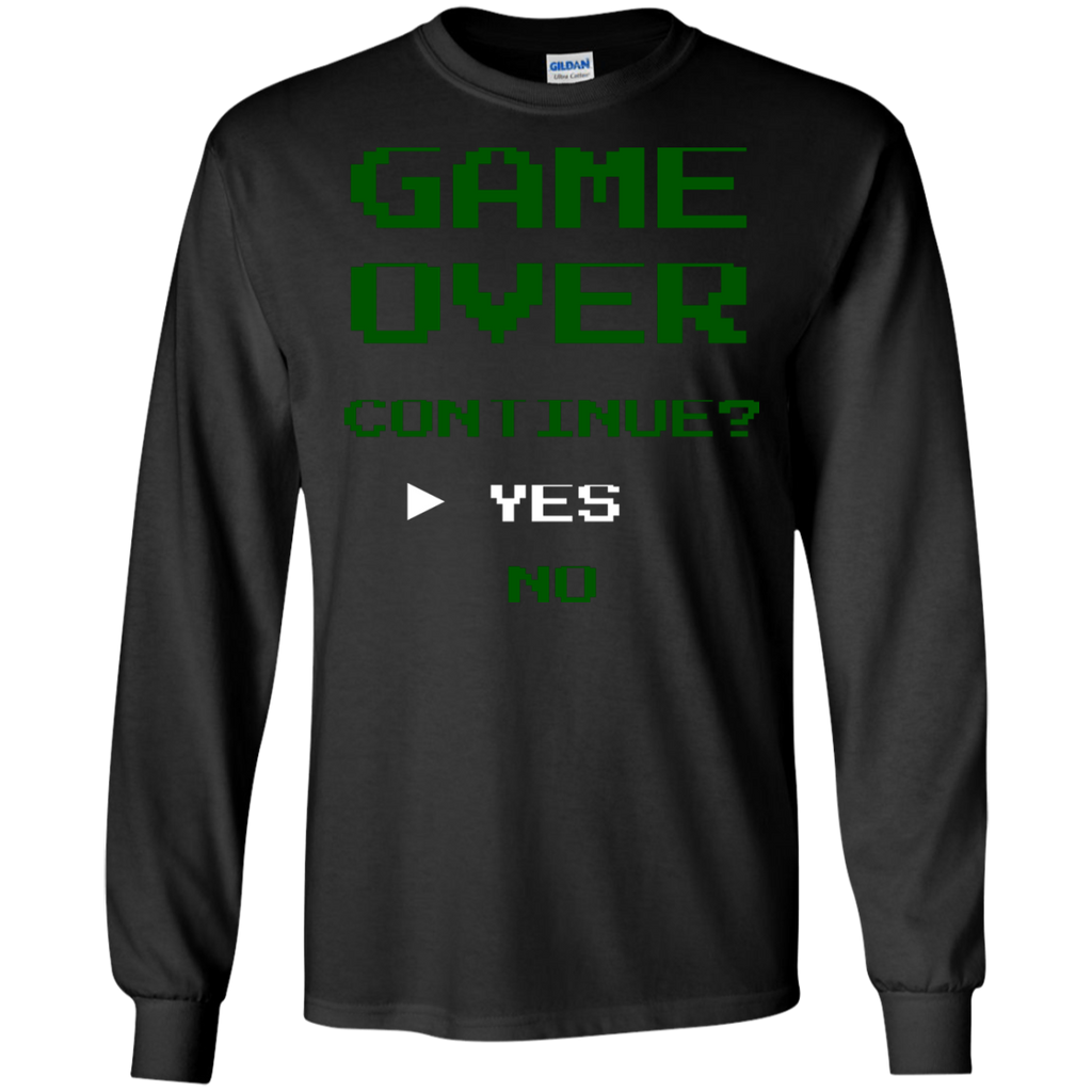 Game Over Continue Video Gaming Shirt