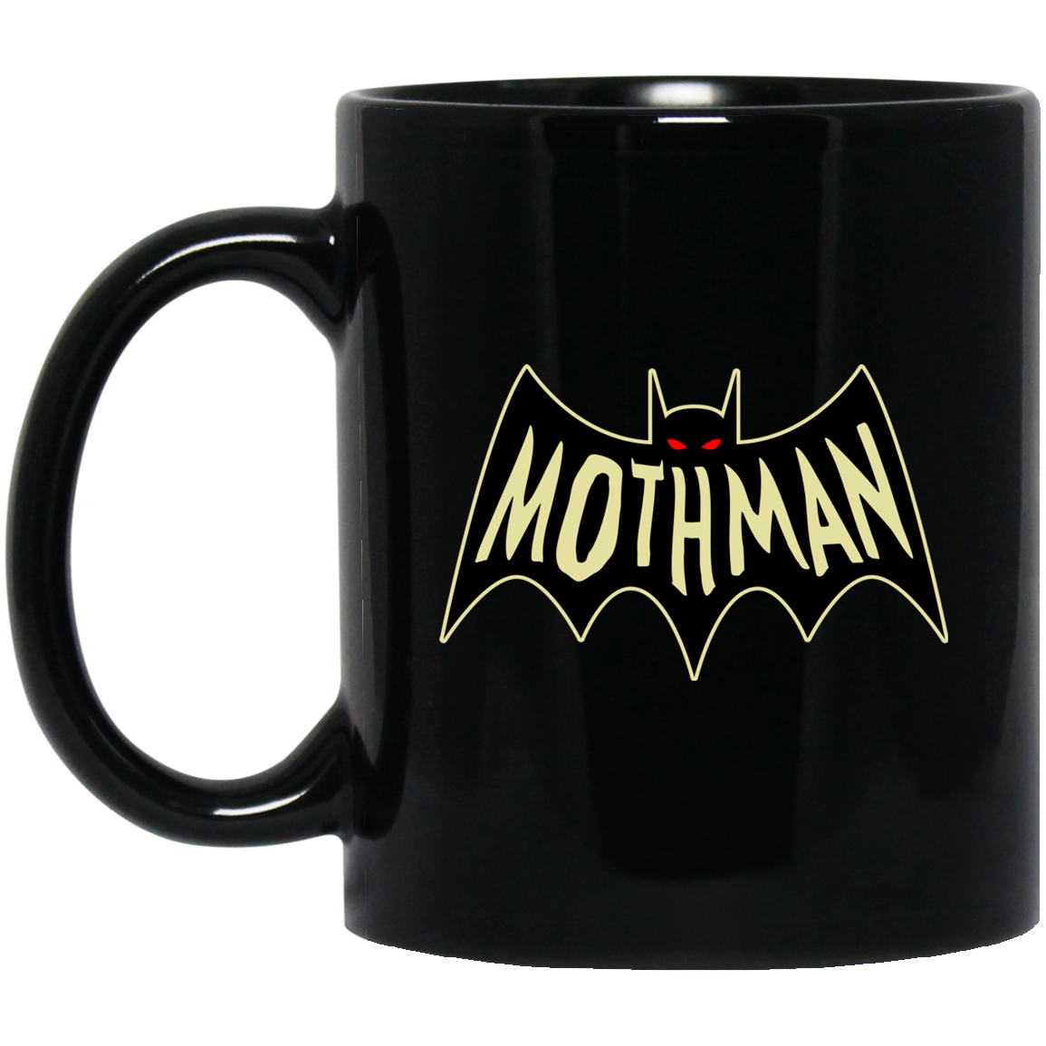 mothman mug, fallout mug, fallout 3 mug, fallout 76 mug, fallout 4 mug,