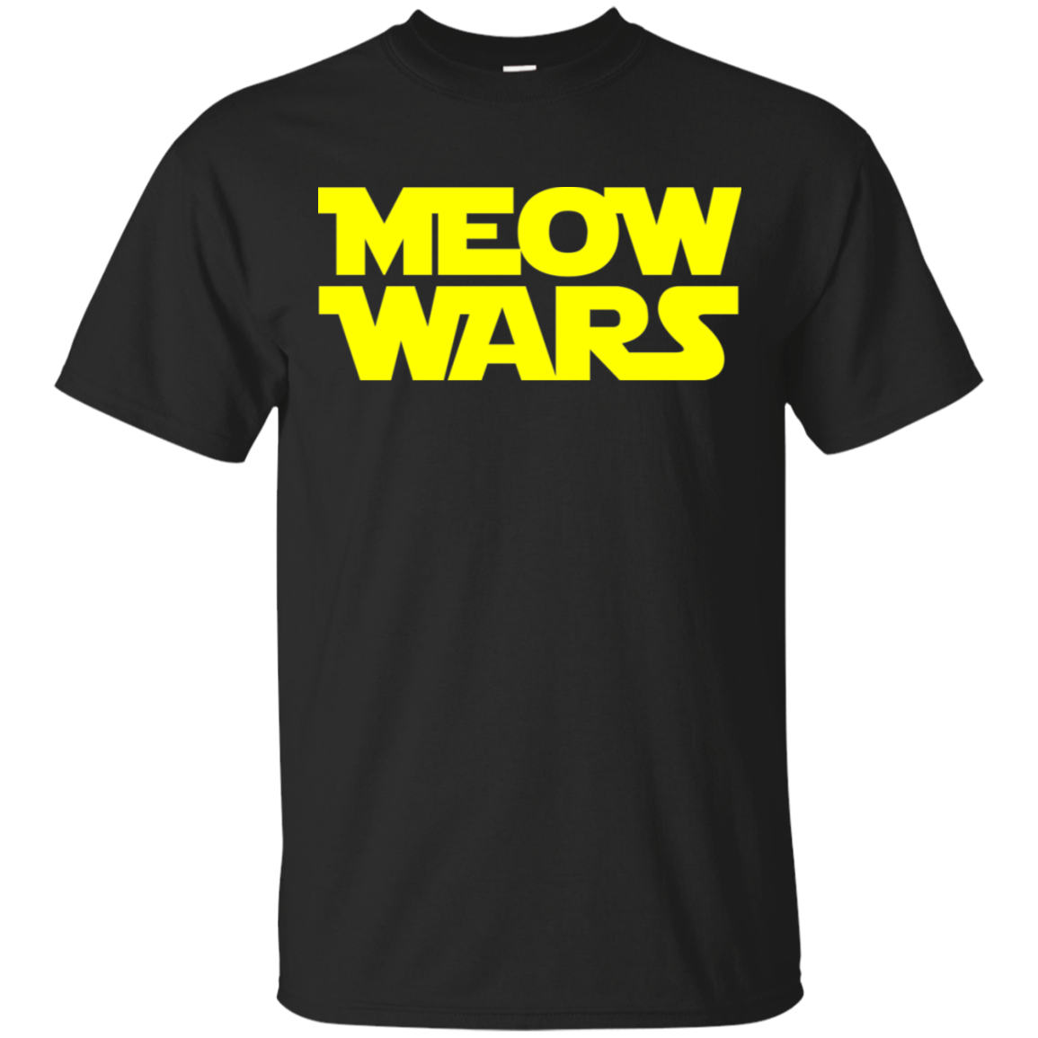 Meow Wars Cat Lover T-Shirt Secondary image