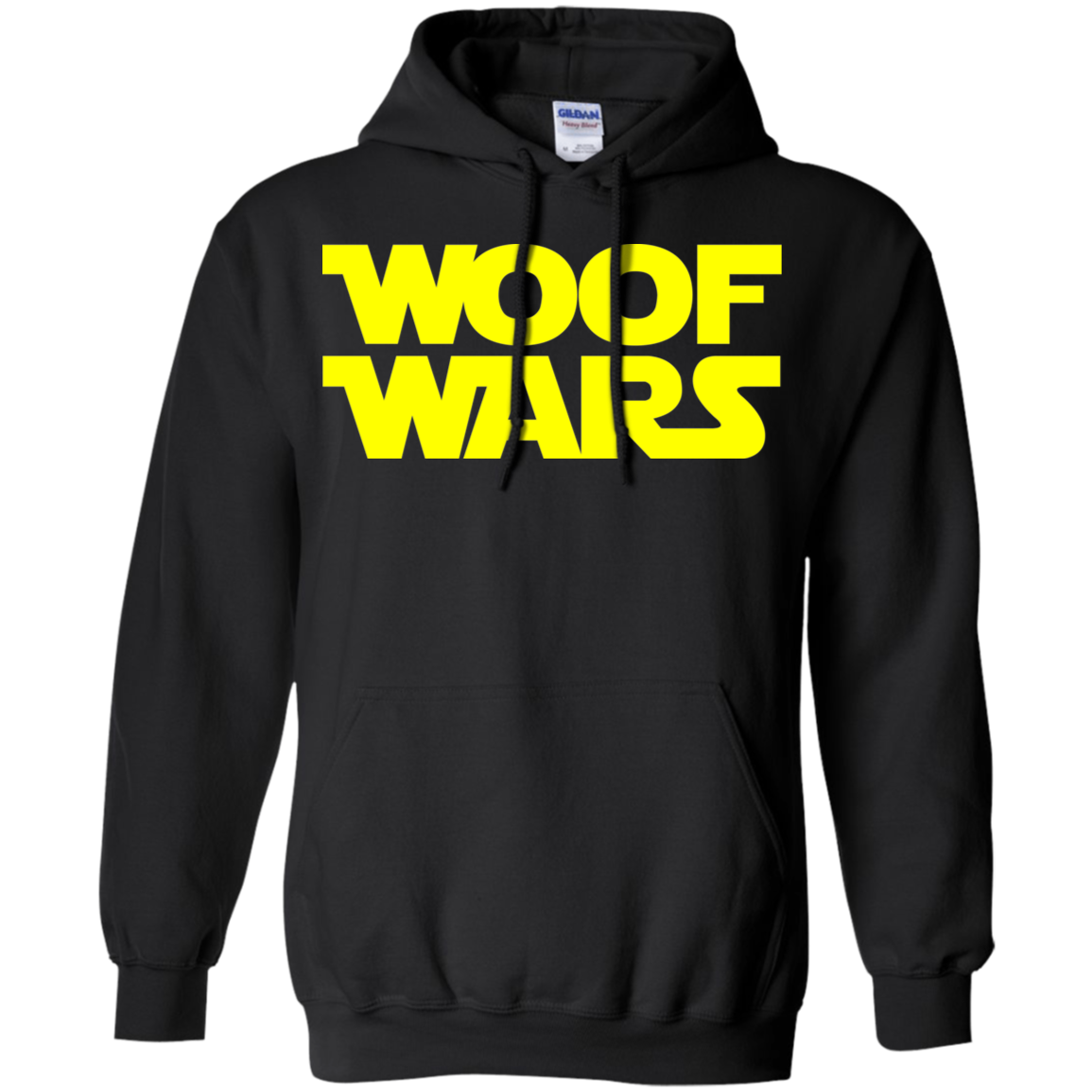 Woof Wars Dog Lover Pullover Hoodie 8 oz. Secondary image