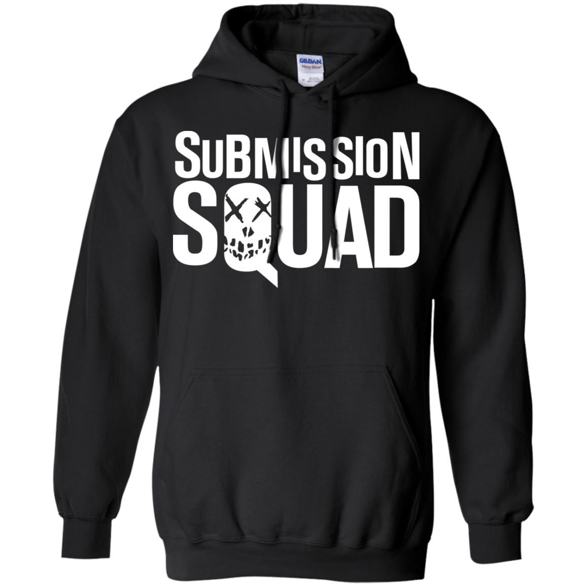 Brazilian Jiu-Jitsu Submission Squad BJJ Pullover Hoodie 8 oz. Secondary image