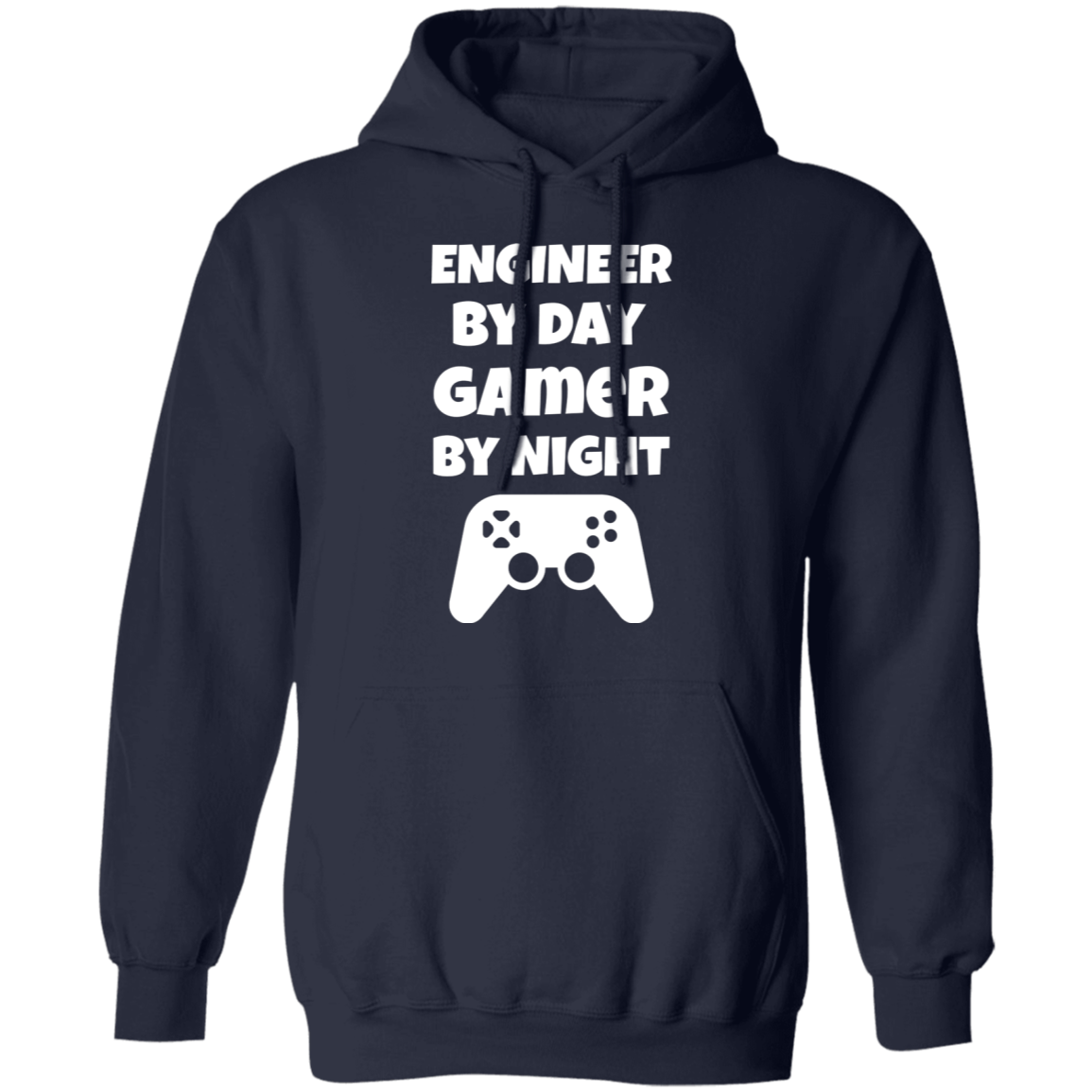 Engineer By Day Gamer By Night Hoodie