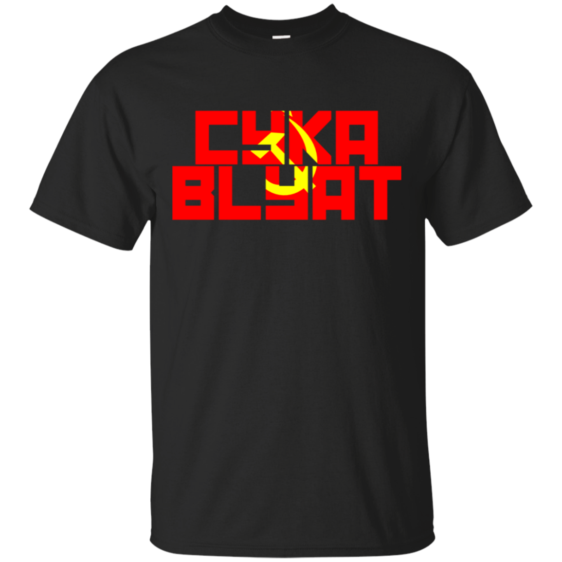 CYKA BLYAT Gaming Cotton T-Shirt