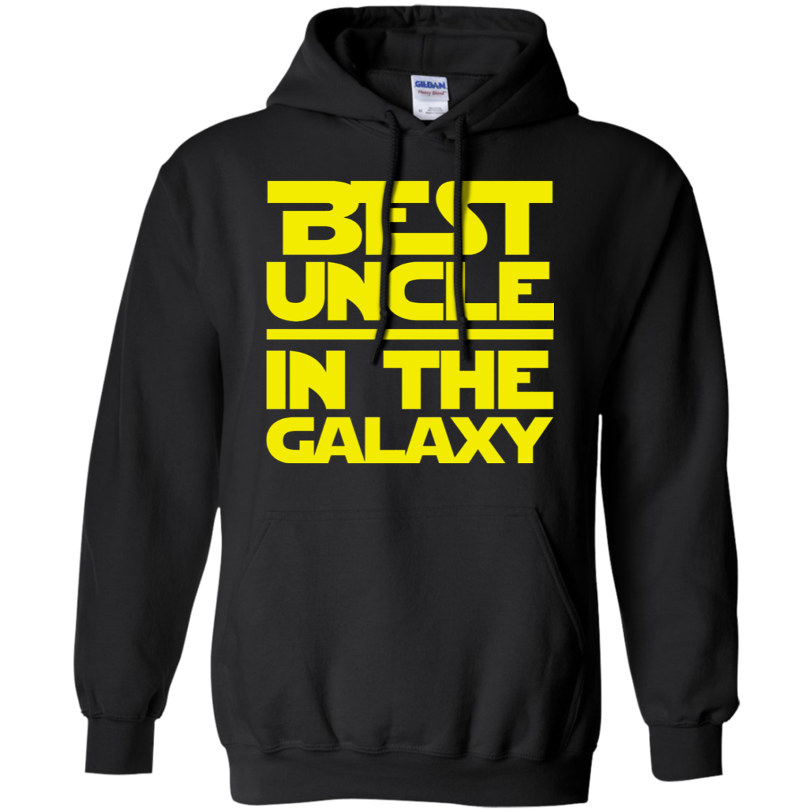 Best Uncle In The Galaxy Pullover Hoodie 8 oz.