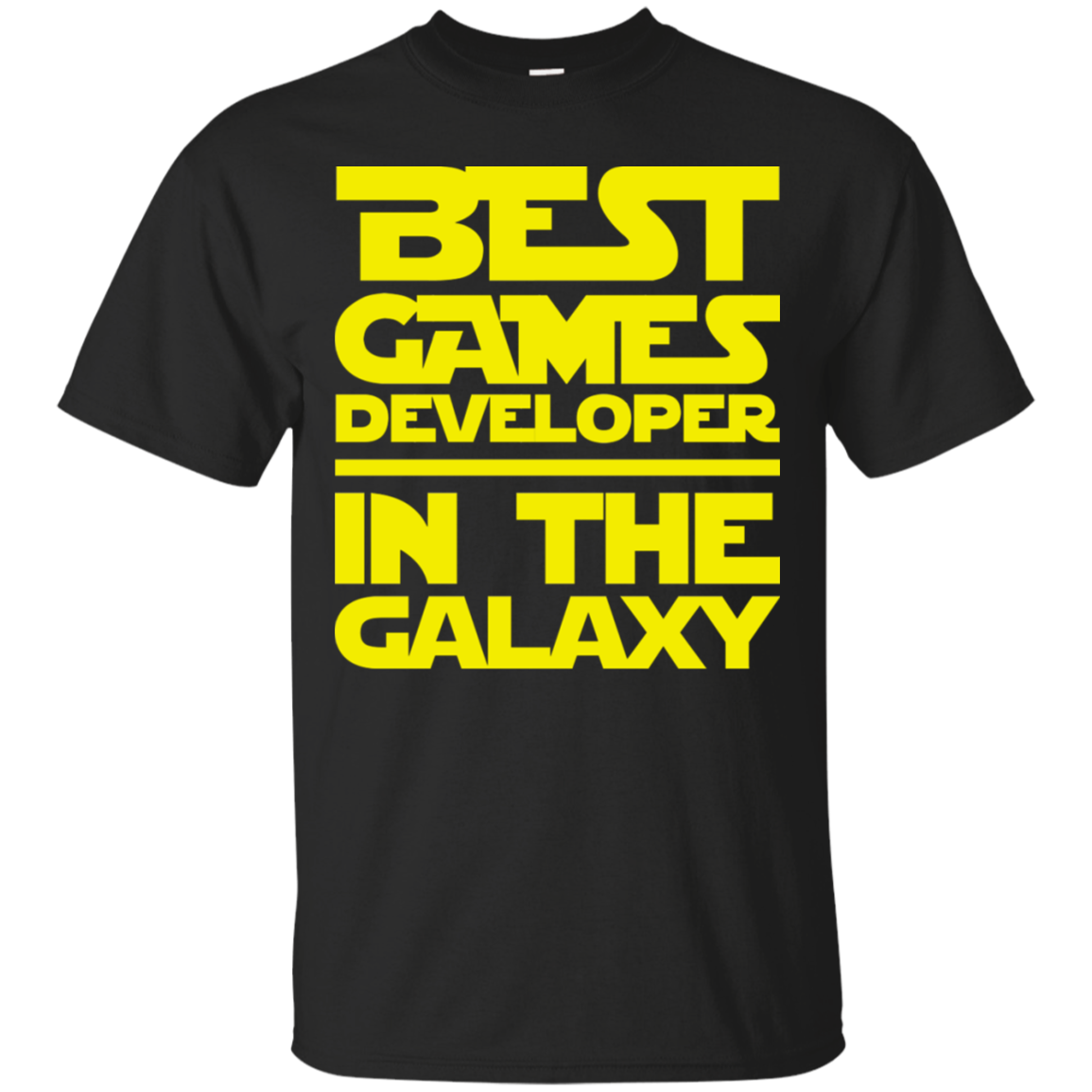 Best Games Developer In The Galaxy Ultra Cotton T-Shirt Secondary image
