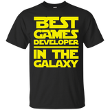 Best Games Developer In The Galaxy Ultra Cotton T-Shirt Best Games Developer In The Galaxy Ultra Cotton T-Shirt