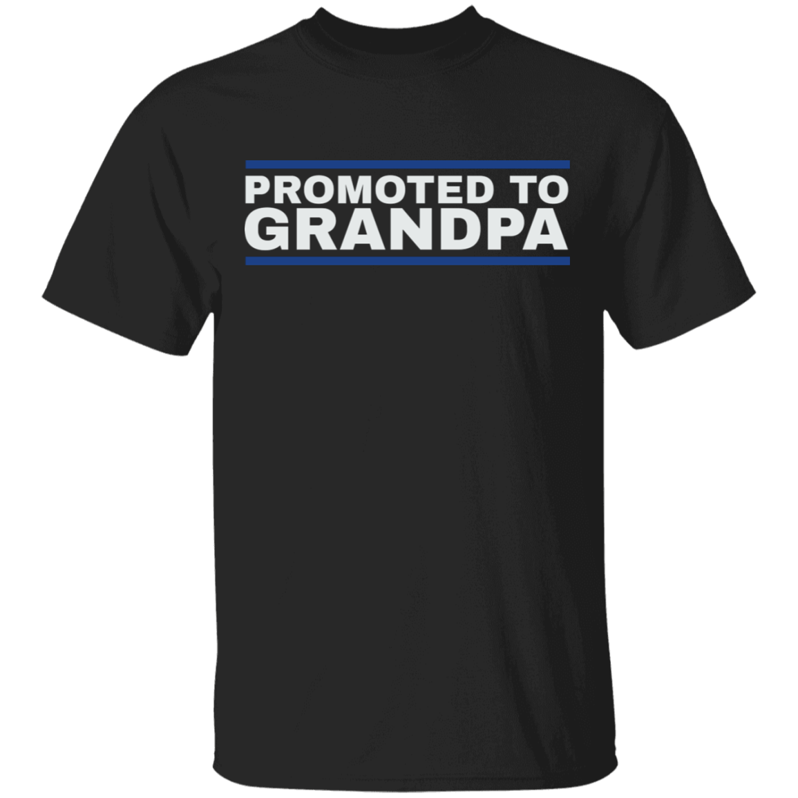 Promoted to Grandpa T-Shirt Secondary image