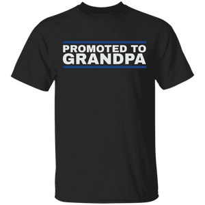 Promoted to Grandpa T-Shirt Promoted to Grandpa T-Shirt
