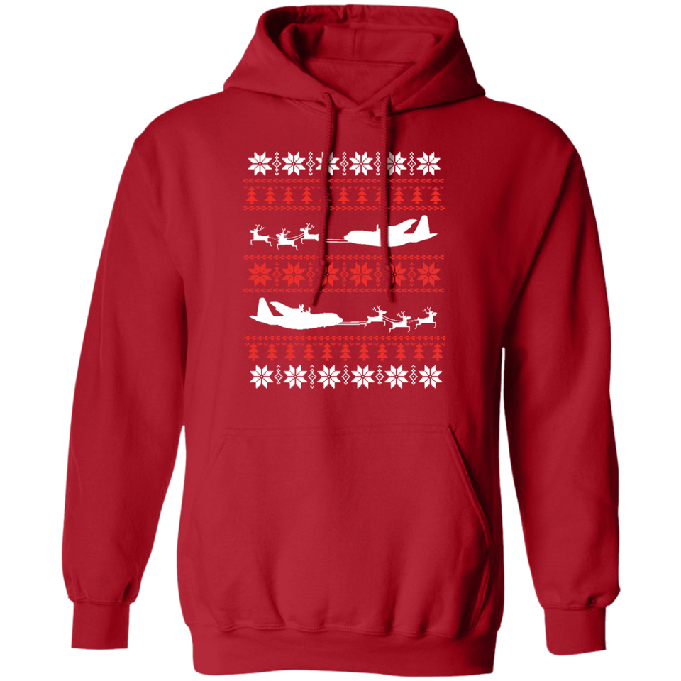 Pilot Funny Christmas Sweater Xmas Hoodie Superhero Gear