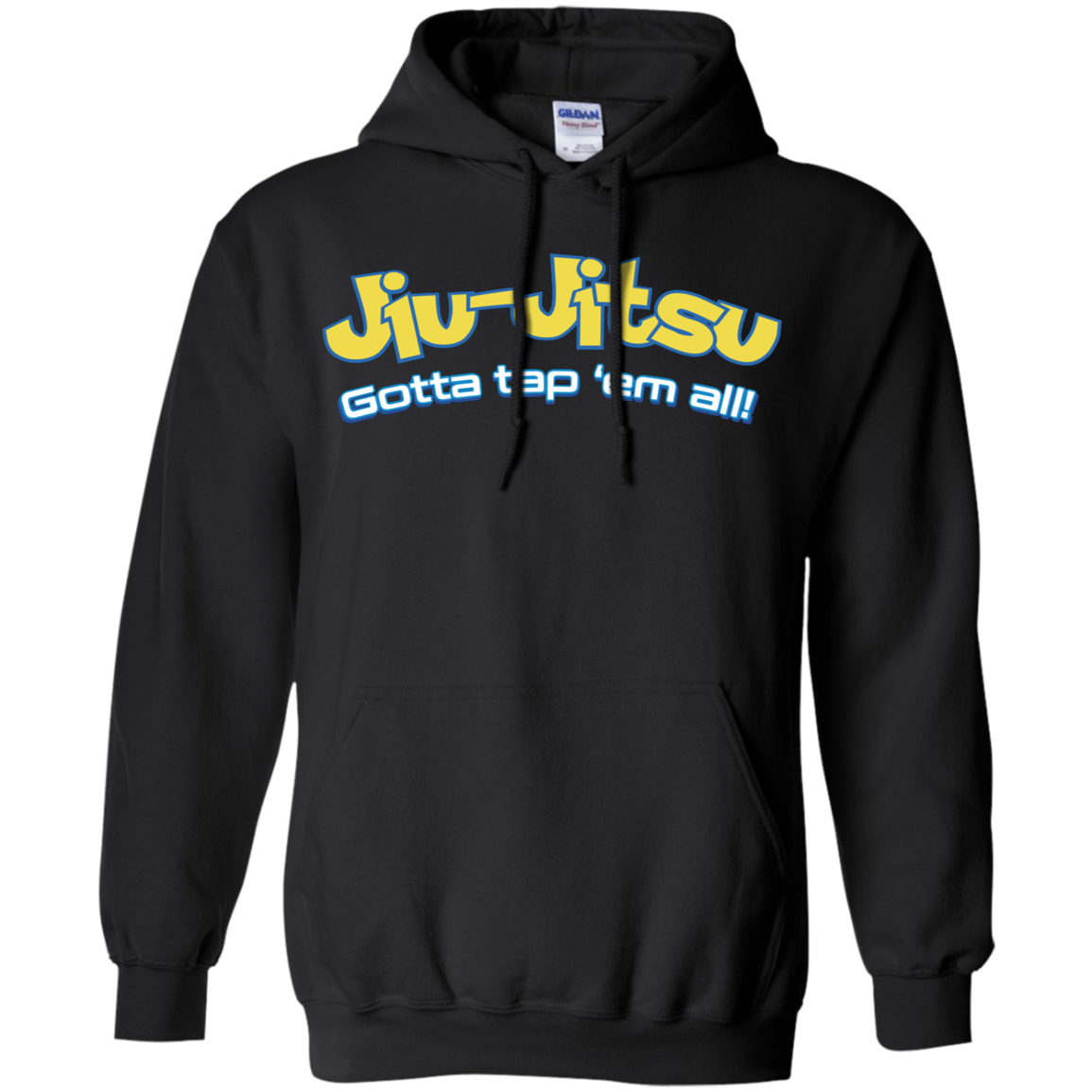 Brazilian Jiu Jitsu Gotta Tap Em All BJJ Pullover Hoodie 8 oz. Secondary image