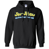 Brazilian Jiu Jitsu Gotta Tap Em All BJJ Pullover Hoodie 8 oz. Brazilian Jiu-Jitsu BJJ Brazilian Jiu Jitsu Hoodie