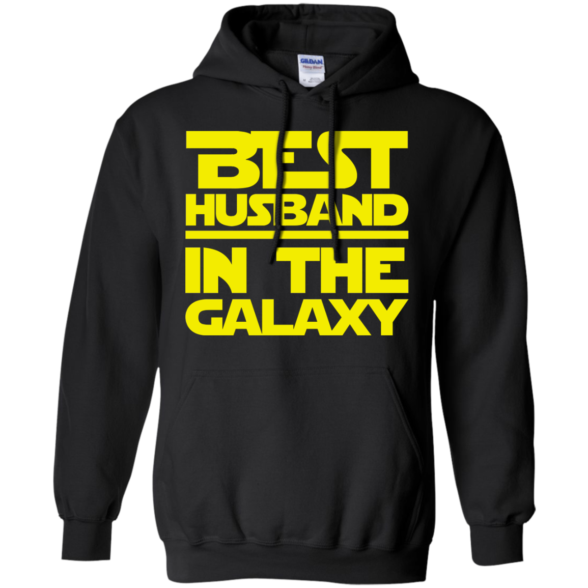 Best Husband In The Galaxy Pullover Hoodie 8 oz.