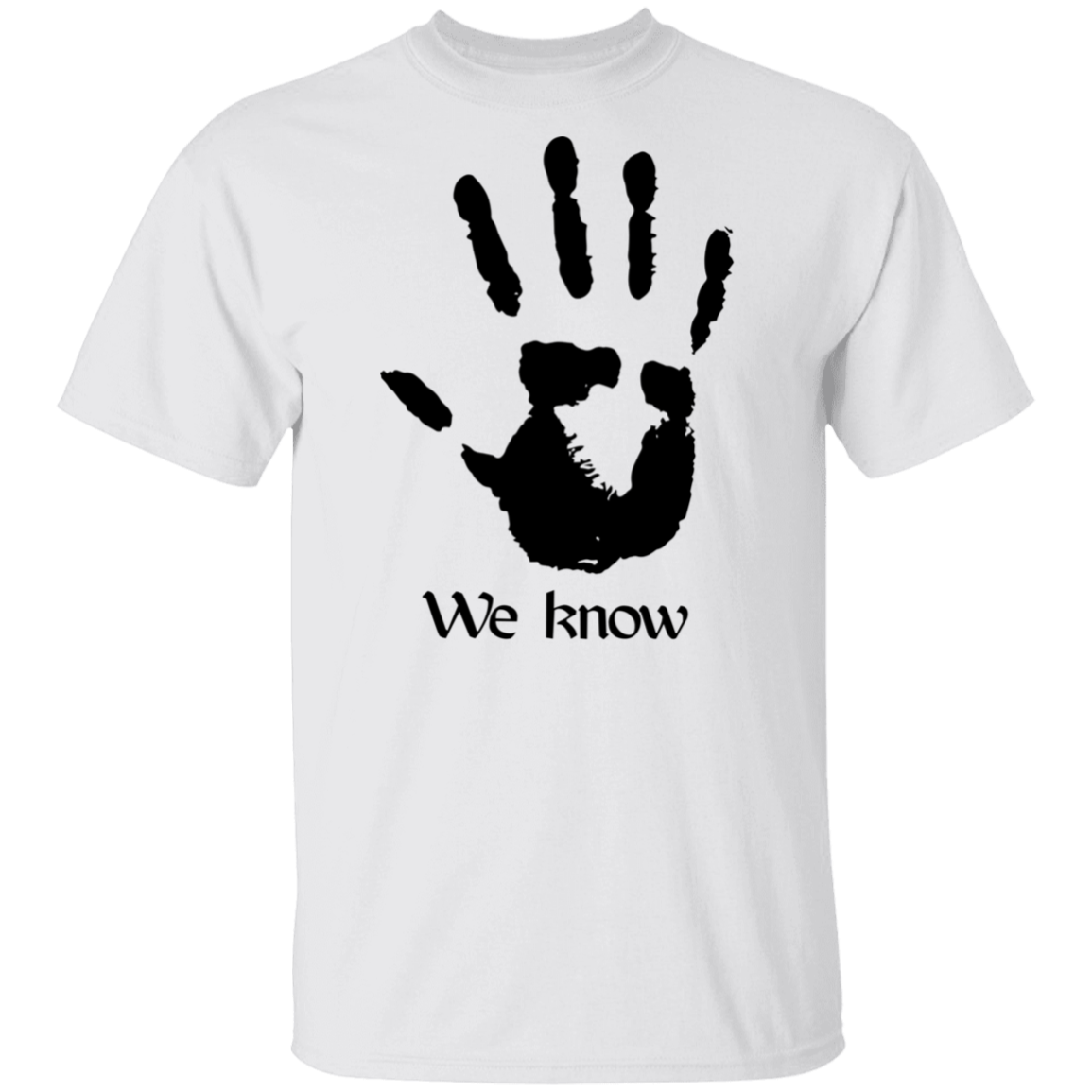 Dark Brotherhood We Know 3 Light T-Shirt Secondary image