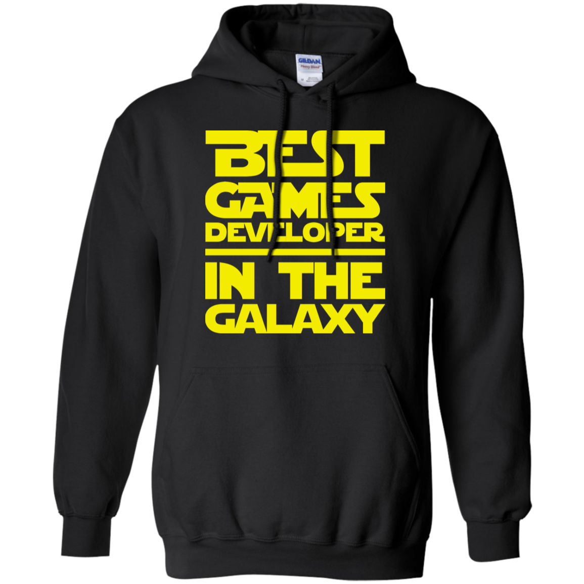 Best Games Developer In The Galaxy Pullover Hoodie 8 oz.
