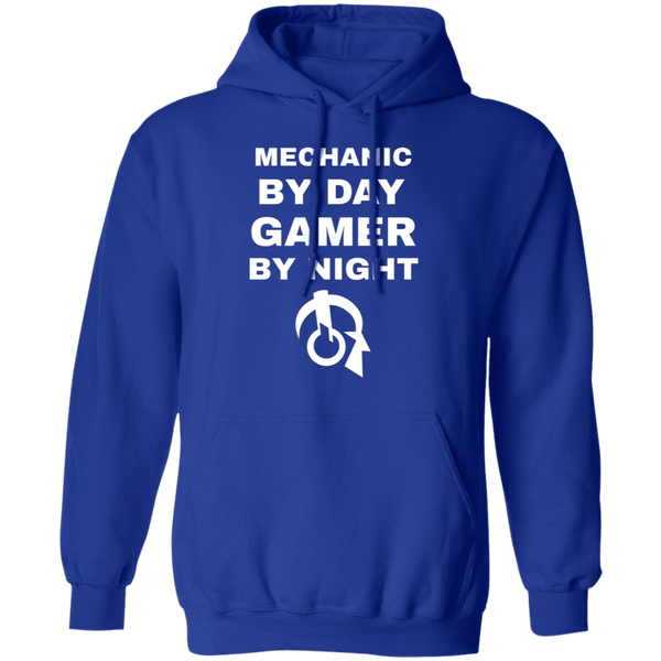 Mechanic By Day Gamer By Night Hoodie