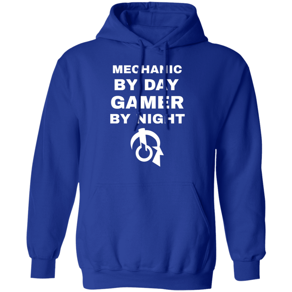Mechanic By Day Gamer By Night Hoodie