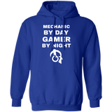 Mechanic By Day Gamer By Night Hoodie Mechanic By Day Gamer By Night Hoodie