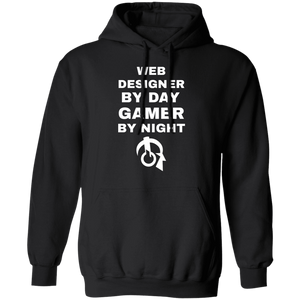 Web Designer By Day Gamer By Night Hoodie Web Designer By Day Gamer By Night Hoodie