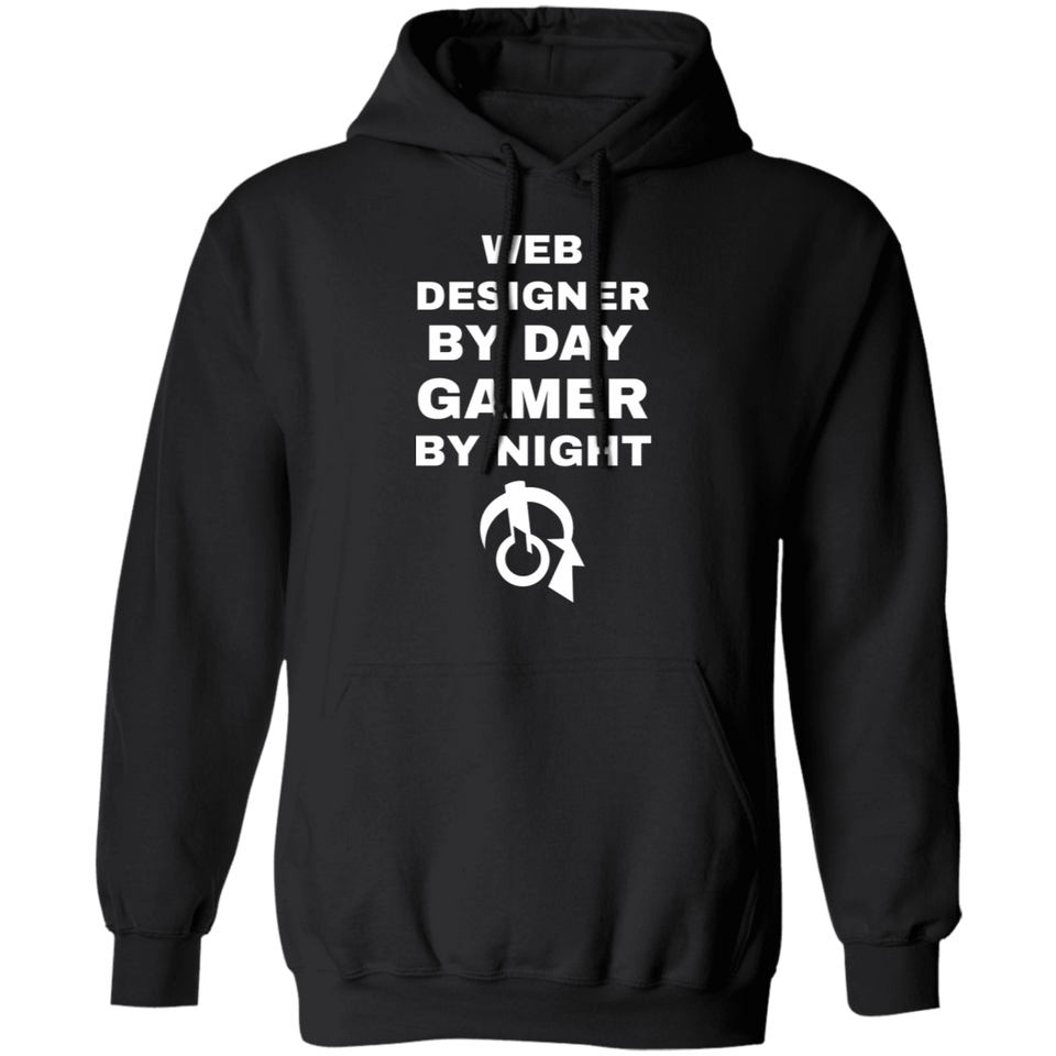 Web Designer By Day Gamer By Night Hoodie