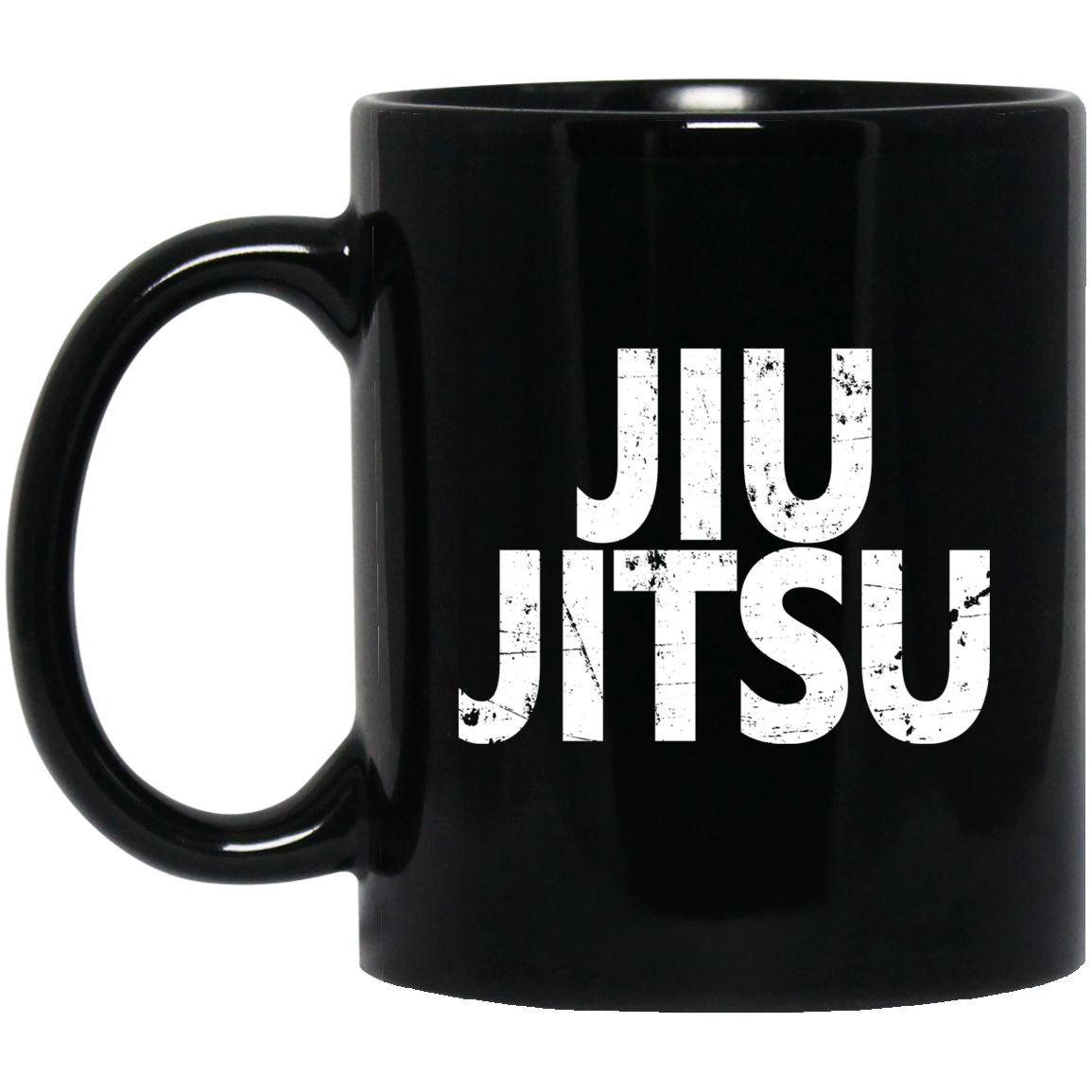 Brazilian Jiu Jitsu JJ BJJ 11 oz. Black Mug Secondary image