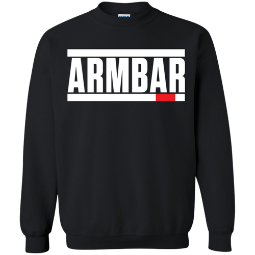 Brazilian Jiu Jitsu Armbar BJJ Crewneck Pullover Sweatshirt  8 oz.