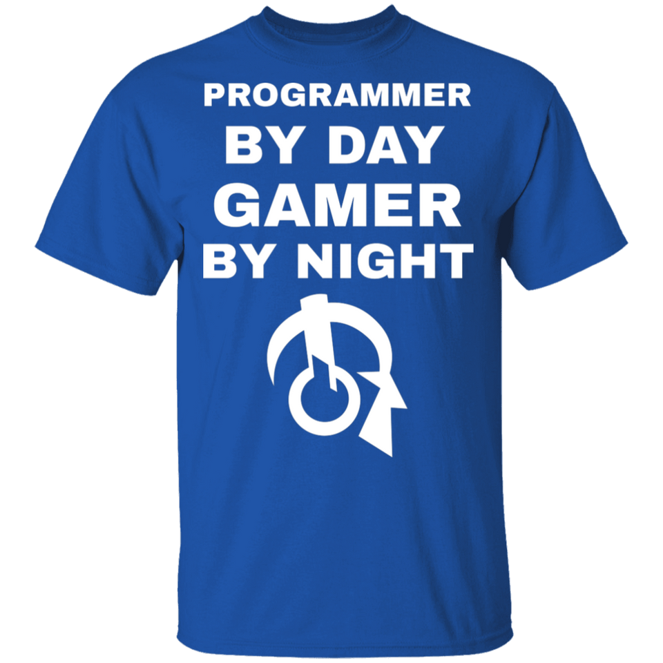 Programmer By Day Gamer By Night T-Shirt