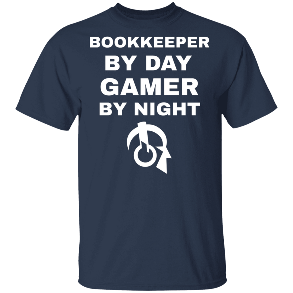 Bookkeeper By Day Gamer By Night T-Shirt
