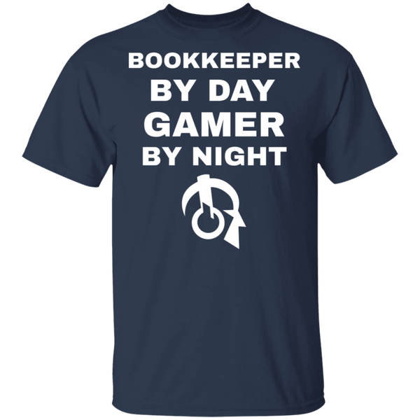 Bookkeeper By Day Gamer By Night T-Shirt
