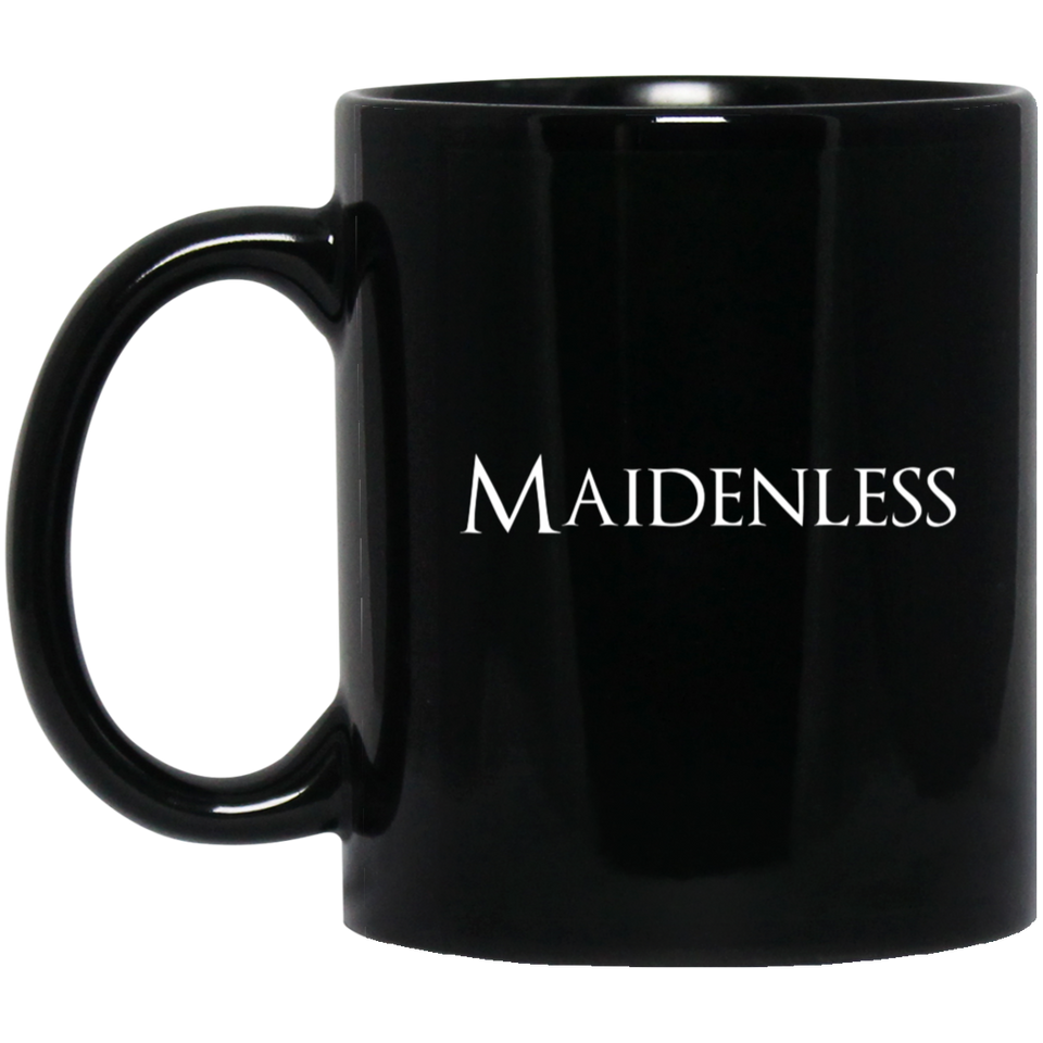 Maidenless RPG 11 oz. Black Mug | Video Game Mug | Gaming 11 oz RPG Video Game Mug
