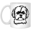 Shih Tzu Mug | Shih Tzu Gifts | Shih Tzu Art | Shitzu Mom |  Shih Tzu 11 oz. White Mug