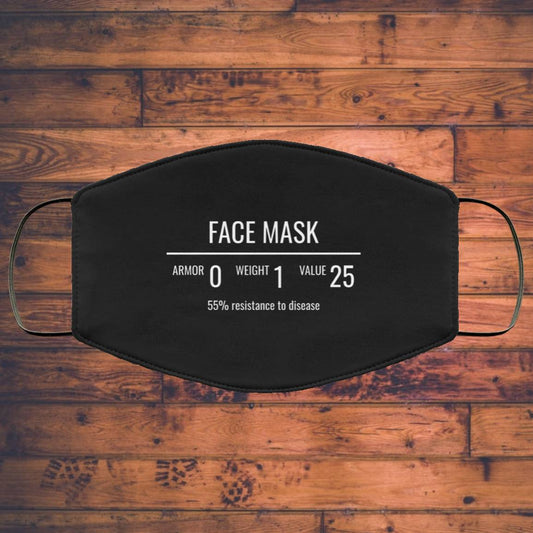 Fantasy RPG Face Mask Video Game Sublimation Face Mask 2