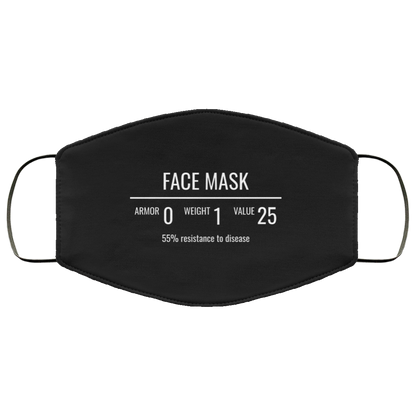 Fantasy RPG Face Mask Video Game Sublimation Face Mask 2