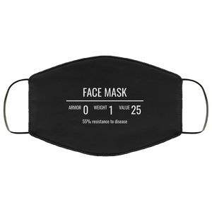 Fantasy RPG Face Mask Video Game Sublimation Face Mask 2 Fantasy RPG Face Mask Video Game Sublimation Face Mask 2
