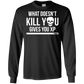 What Doesn't Kill You Gives You XP - RPG