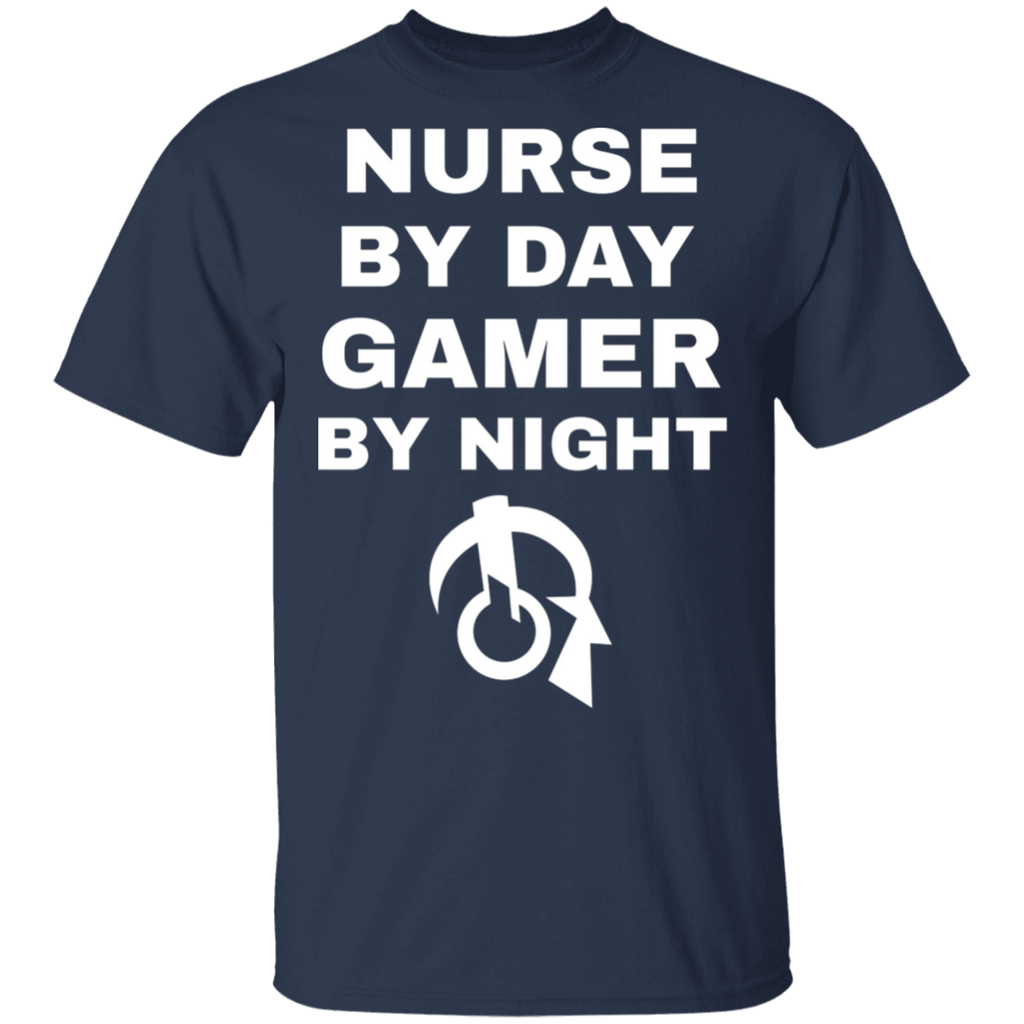 Nurse By Day Gamer By Night T-Shirt